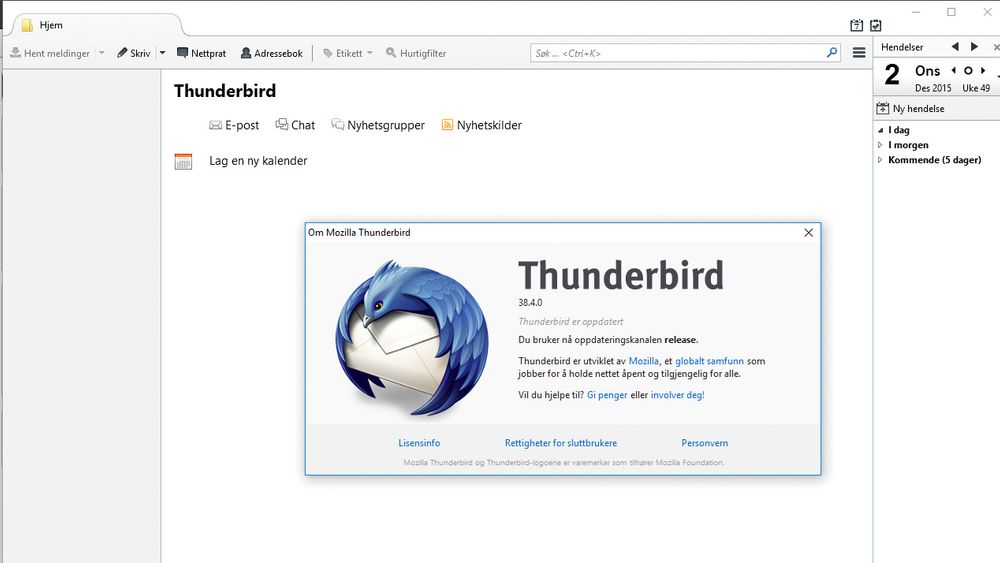 Mozilla vurderer om Thunderbird-prosjektet bør overtas av noen andre.