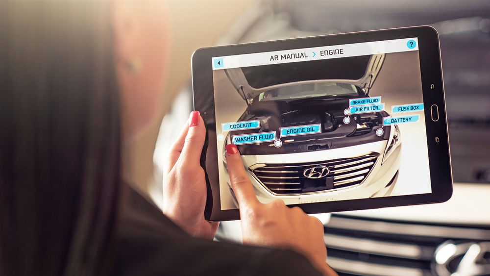 Hyundai Virtual Guide skal kunne gjøre det enklere å finne fram til de viktigste servicepunktene i motorrommet, samt fortelle brukeren hvordan vedlikeholdet bør utføres.