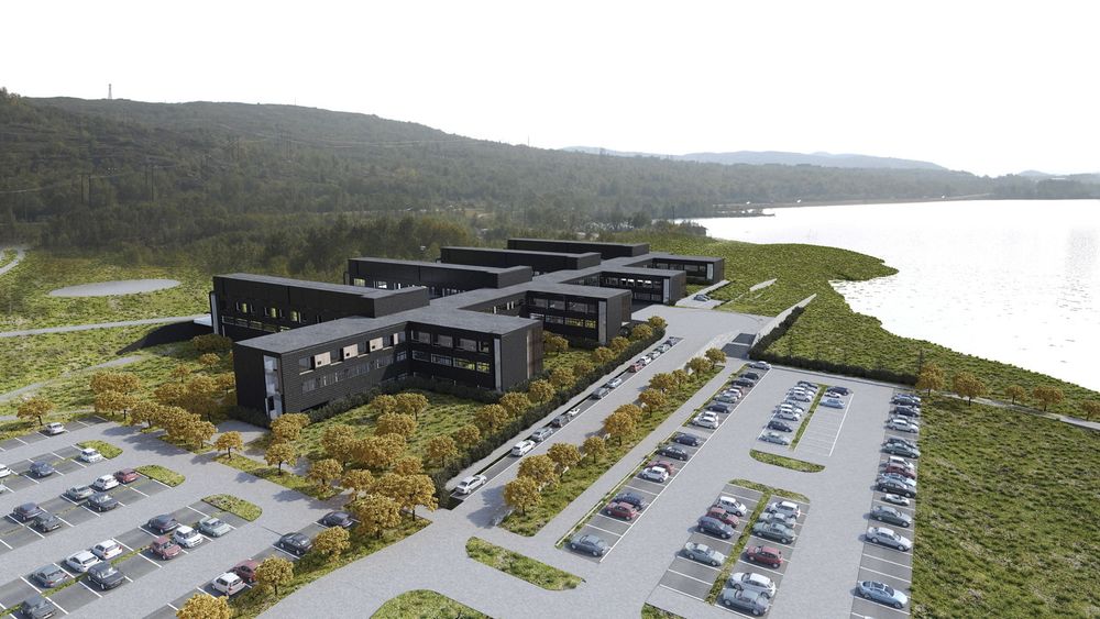Nye Kirkenes sykehus vil bestå av 240 prefabrikerte moduler fra Tyskland.