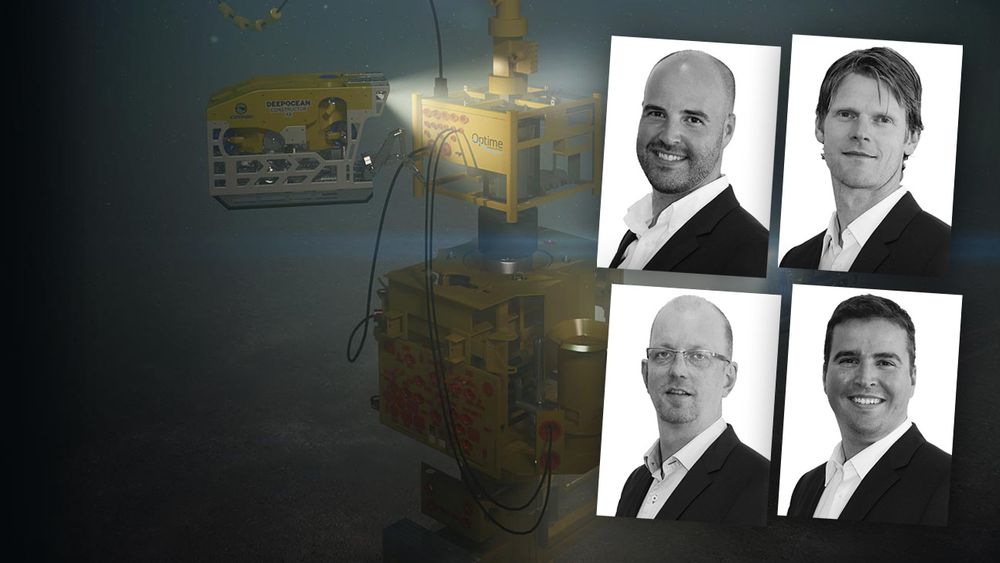 Daglig leder Jan-Fredrik Carlsen, styreleder, Thor Arne Løvland, teknologisjef Trond Løkka og Tor-Øystein Carlsen i Optime Subsea Services er saksøkt av FMC.