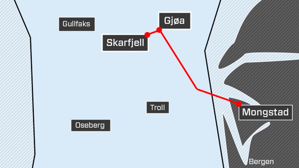 Oljefeltet Skarfjell kan få kraft fra land via Gjøa. Nå har SV sendt inn representantforslag om å kreve elektrifisering av utbyggingen.