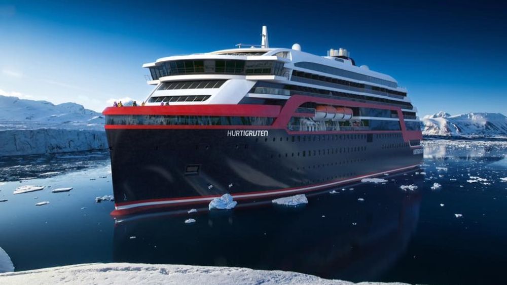Ekspedisjonsskipene til Hurtigruten blir isforsterket. Endelig isklasse er ikke bestemt.