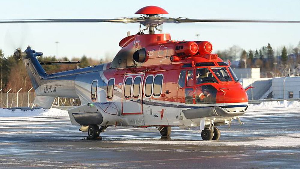 Det var dette helikopteret, et EC225 Super Puma med registreringsnummer LN-OJF, som havarerte 29. april.