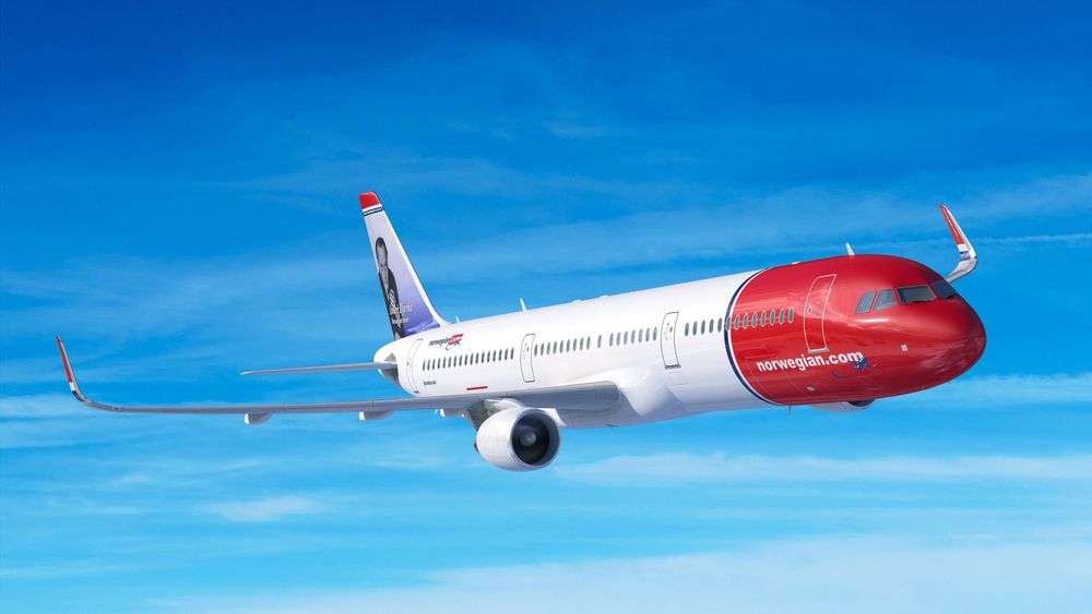 Norweigan skal motta åtte A321LR i 2019.