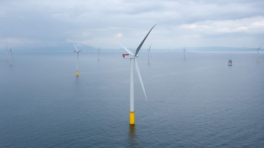 Danske Dong Energy har blitt store på vindkraft i Storbritannia. Her vindparken i Walney.