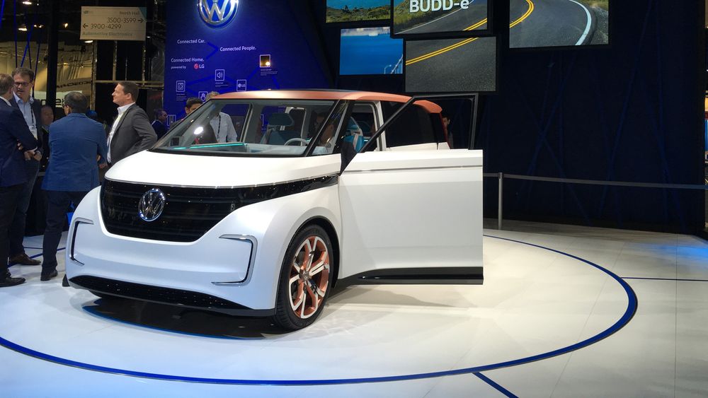 VW brukte CES til nok en gang å unnskylde fadesen rundt sine dieselmotorer. Lanseringen av BUDD-e lettet litt på trykket og indikerte at konsernet har en spennende produktplattform for sine fremtidige elbiler
