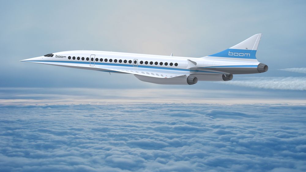 45 passasjerer skal fly i Mach 2,2 når Boom Technology blir ferdige med sitt fly. I første omgang må vi vente på en prototyp.
