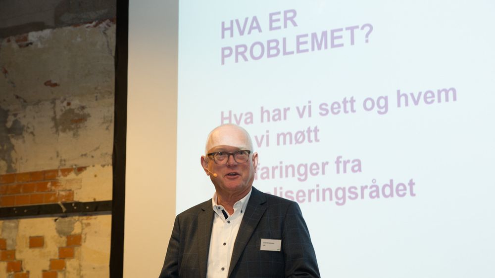 Gode råd er gratis: Digitaliseringsrådets leder Svein Kristensen la fram organets første evalueringsrapport i går.