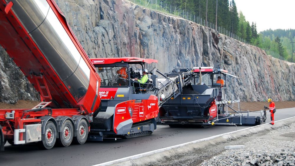 Veidekke er Norges største produsent av asfalt.