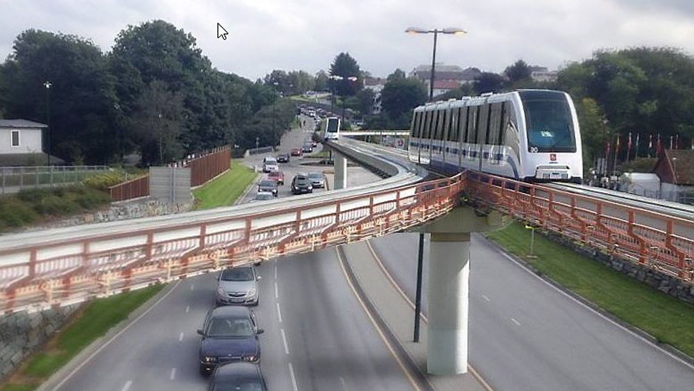 Monorail er en av forslagene som tidligere har kommet i forbindelse med fremtidens transportløsninger.