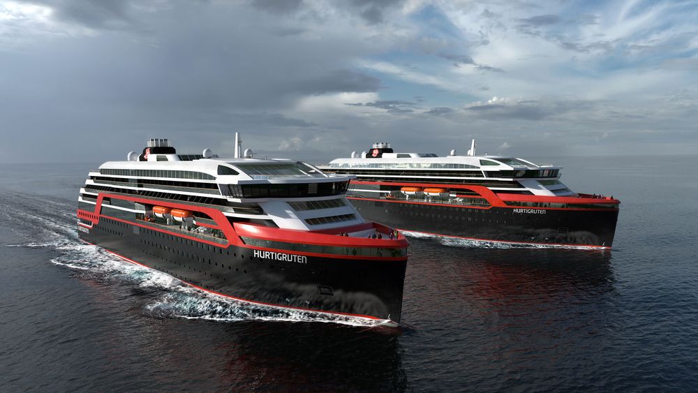 Kleven verft er i gang med detaljplanlegging og innkjøp til de to nye ekspedisjonsskipene. Nå er det klart at det er Harding som skal levere redningsbåtene.
