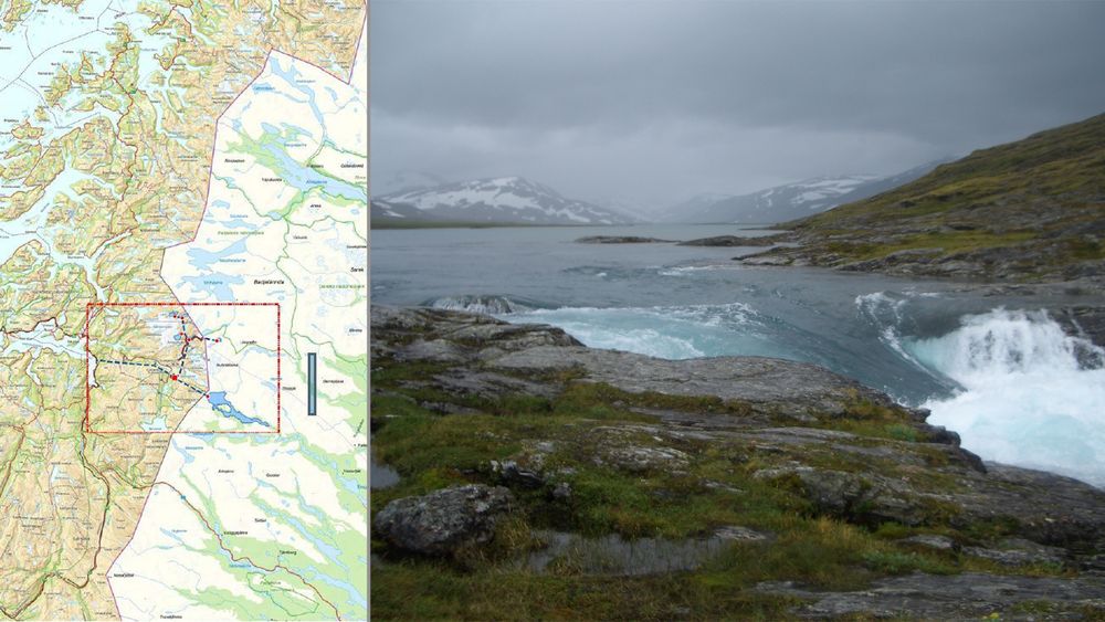 Lulesamer på begge sider av grensen ved Sulitjelma vil overføre svensk vann til norsk kjempekraftverk ved Sulitjelma.