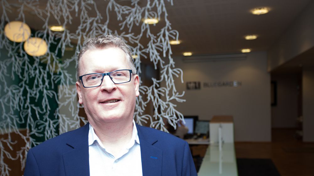 Bluegarden tjener penger igjen og administrerende direktør Morten Hveding Juel ser lyst på fremtiden.