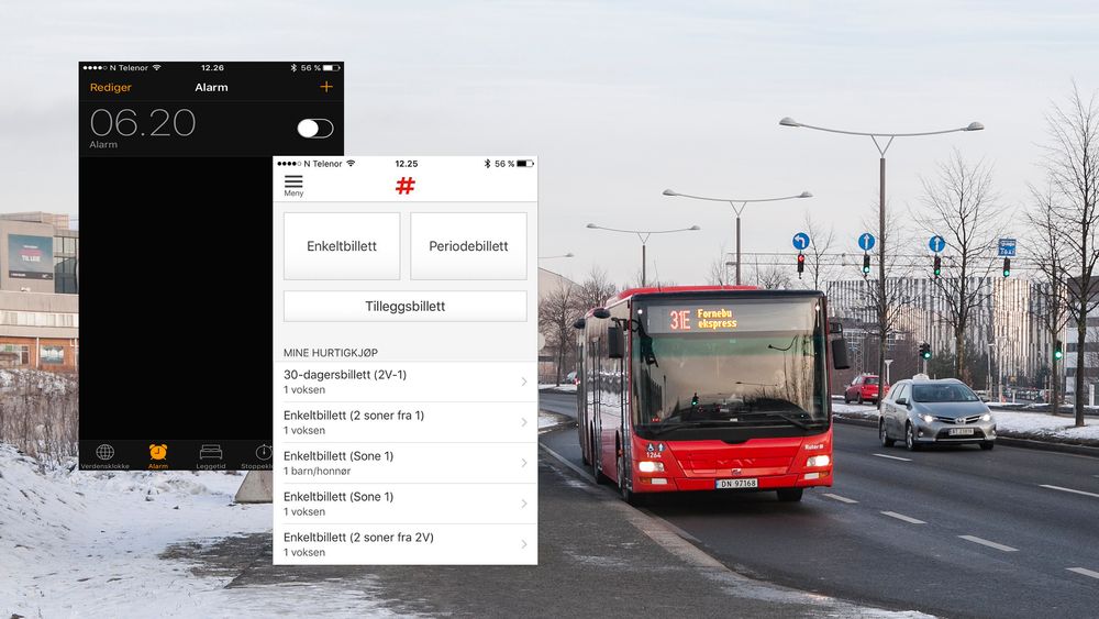 Ruter ønsker å gi en mer personlig service til sine reisende, og ser i fremtiden for seg å kunne overstyre kundenes vekkeklokke dersom det oppstår forsinkelser som gjør at de ikke rekker jobben med den vanlige bussen eller trikken de pleier å ta.