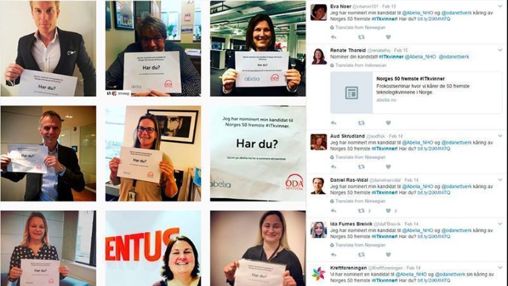 Fra fjorårets nomineringsprosess til kåringen av Norges fremste teknologikvinner. Nå letes det etter kandidater til årets liste.