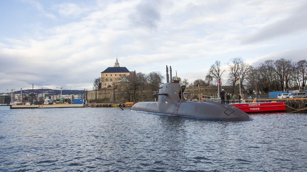 Den tyske ubåten U-36 (S186) tilhørende 212-klassen har vært operativ siden i oktober 2016. Her er den på oslobesøk.