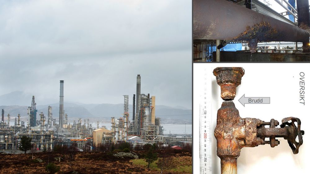 Petroleumstilsynet har gitt Statoil varsel om pålegg etter gasslekkasjen på Mongstad-anlegget. Manglende vedlikehold og et gjennomrustet rør er blant årsakene.
