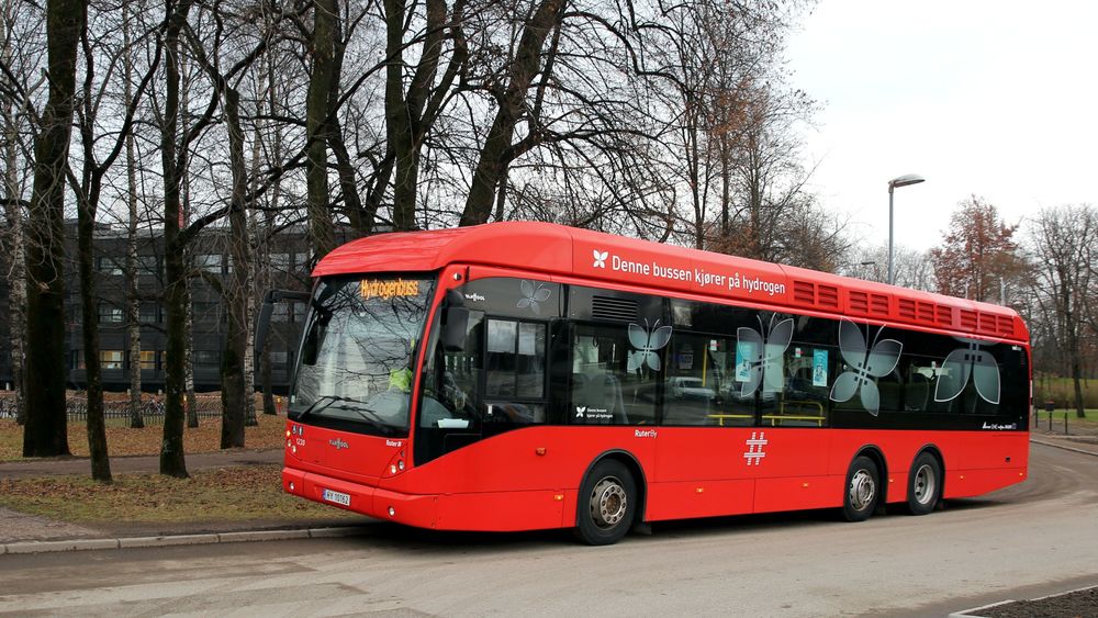Hydrogenbusser har vært under uttesting i Oslo siden 2012.