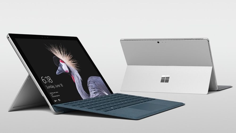 Etterfølgeren til Surface Pro 4 heter bare Surface Pro. Den er nokså lik på utsiden. Microsoft peker imidlertid på at det meste her er helt nytt.