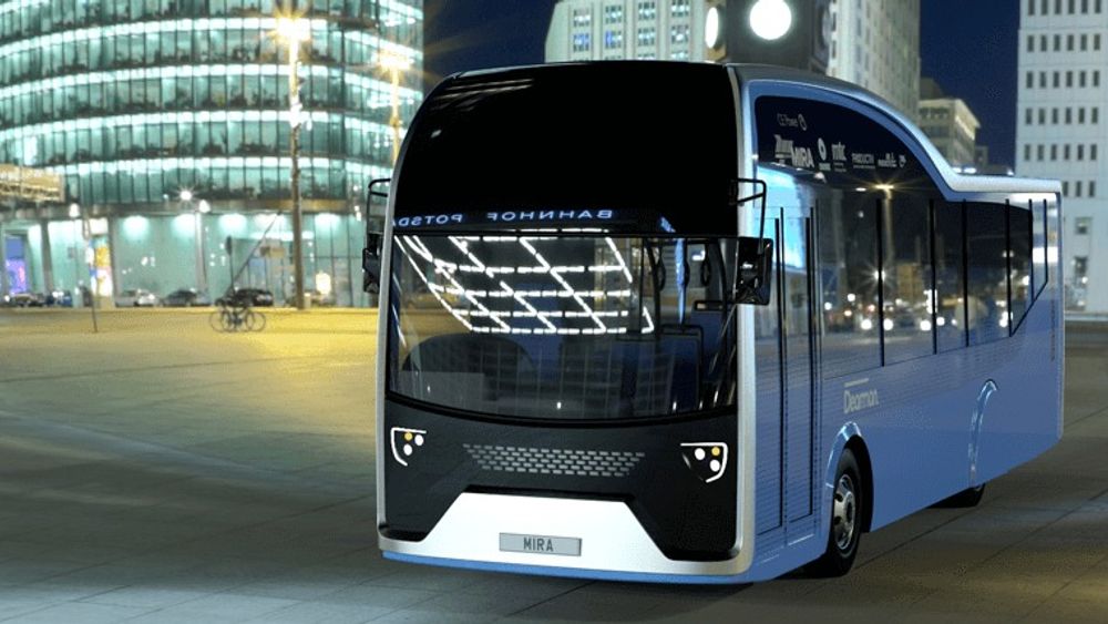 Denne bussen har dieselmotor og nitrogenmotor.