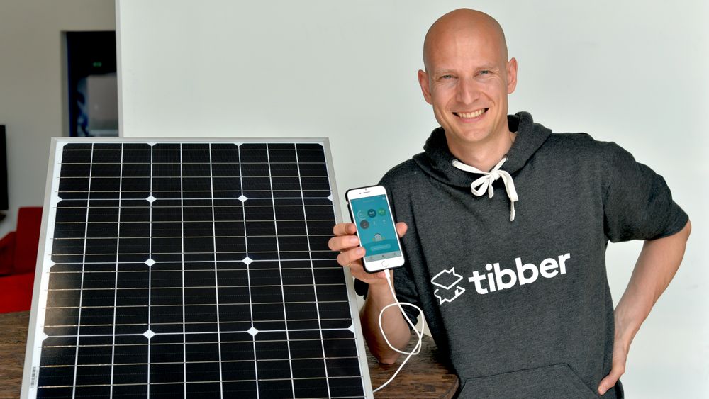 Edgeir Vårdal Aksnes, daglig leder i Tibber. Tibber har lansert et virtuelt batteri som lar deg lagre 10.000 kilowattimer hos andre Tibber-brukere.