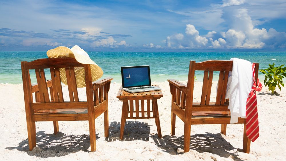 Når er det ok at jobben ringer deg mens du sitter i solstolen?