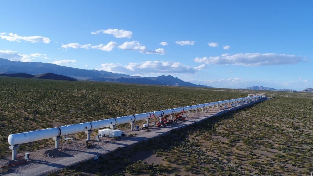 Den første testbanen for Hyperloop er allerede etablert i Nevada-ørkenen i USA, nå håper MDG Norge kan komme tidlig inn i utviklingen av konseptet andre steder.