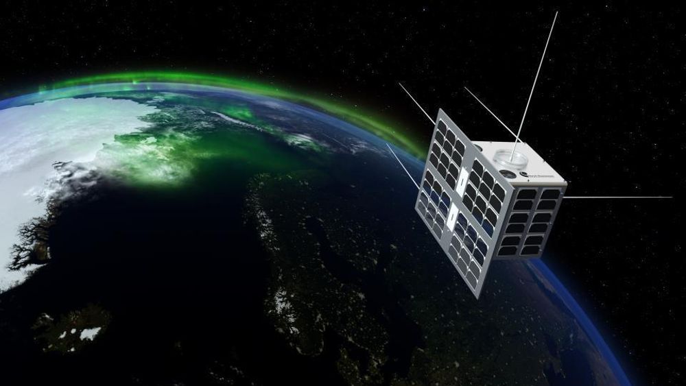 Norsat-1 er Norges første satellitt med et vitenskapelig instrument.