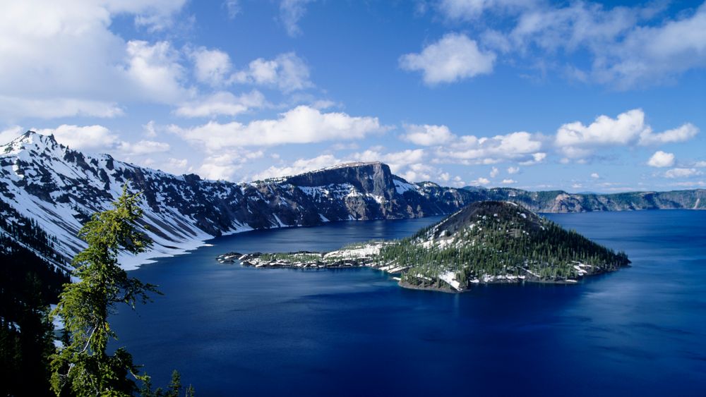 Crater Lake i Oregon er et av områdene hvor litium kanskje kan utvinnes i framtiden.