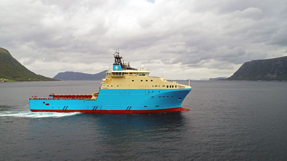 Maersk Mariner er det andre av  seks ankerhåndteringsskip som ble bestilt rett før offshorenedturen startet.