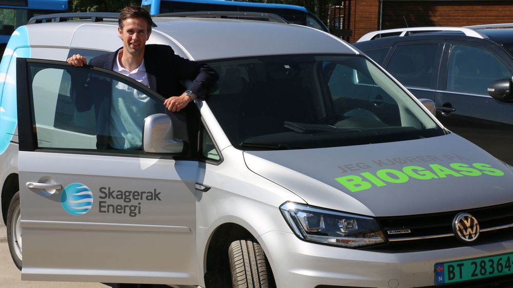 Frode Halvorsen, daglig leder i Skagerak Naturgass, får hydrogengiganten Air Liquide som største eier.