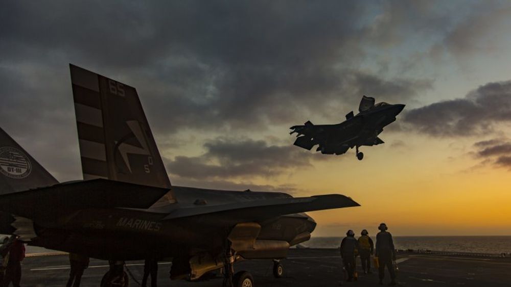 Det amerikanske forsvaret kjøper blant annet hangarskipsversjonen av Lockheed Martins F-35. Foto: Lockheed Martin