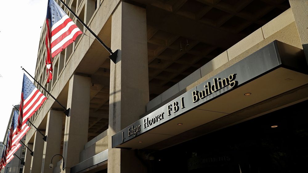 FBIs hovedkvarter, Edgar J. Hoover Building i Washington DC.