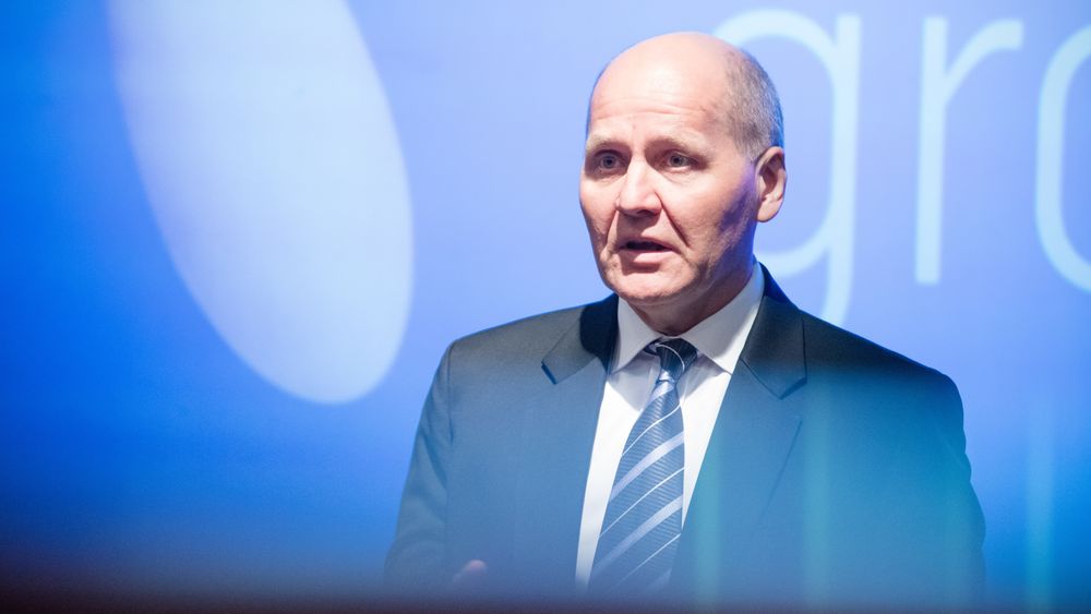 Konsernsjef Sigve Brekke i Telenor. 