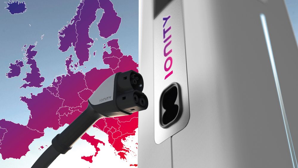 Ionity bygger 350 kilowatt CCS-hurtigladere i hele Europa.