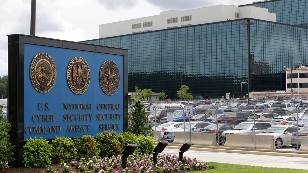 NSAs hovedkvarter i Fort Meade i Maryland i USA. (Arkivfoto)