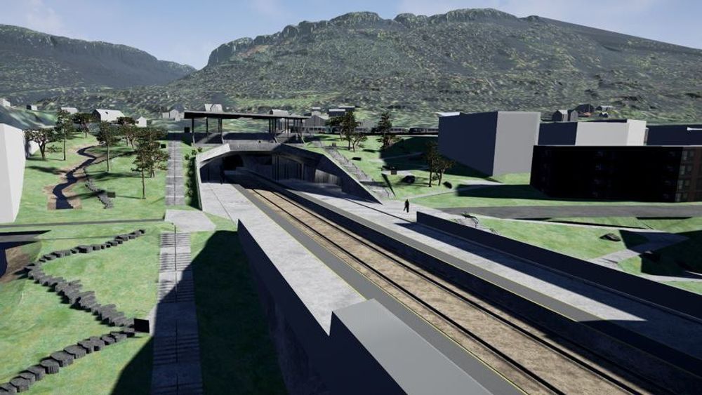 Slakter prosjektet: En ekspertgruppe mener blant annet at den 23 kilometer lange tunnelen mellom Sandvika og Sundvollen burde bygges med to separate løp. Illustrasjonsbilde.