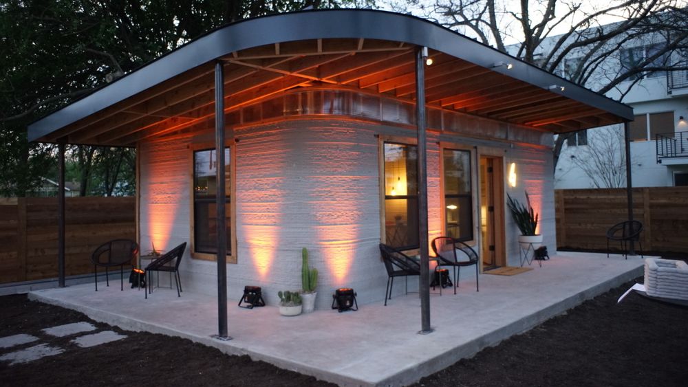 Dette huset er ifølge produsentene det første godkjente 3D-printede huset i USA.