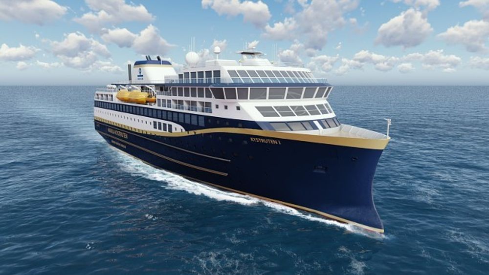 Kystruteskipene til Havila skal ha LNG-motorer og 6 MWh batteripakker.