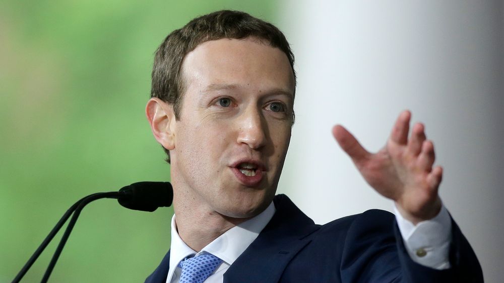 Facebook-sjef Mark Zuckerberg (arkivfoto).