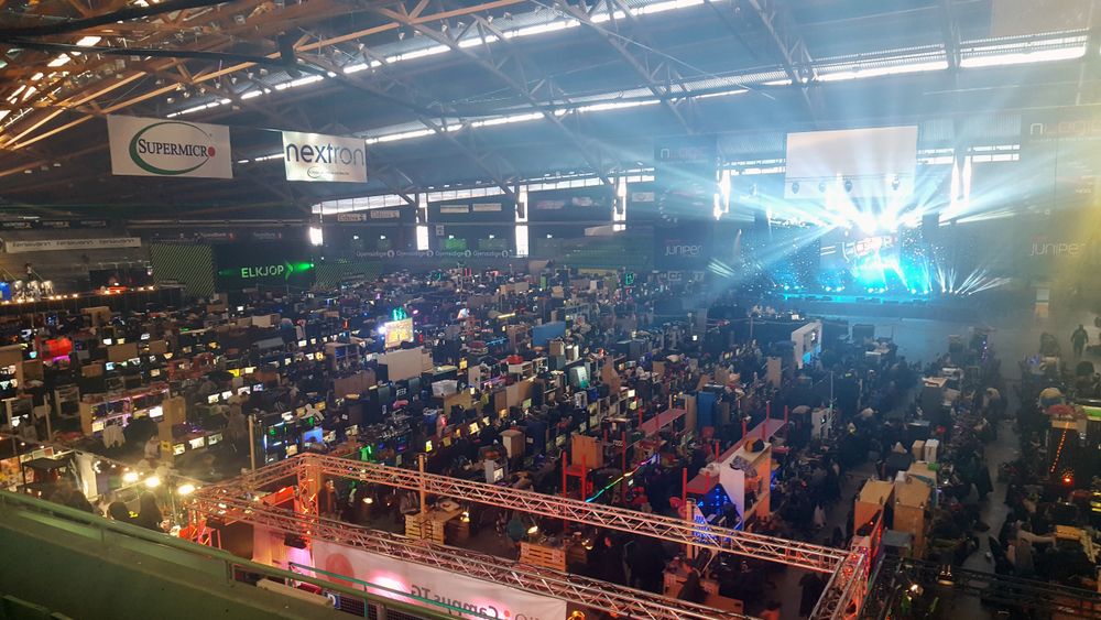The Gathering trakk over 7000 besøkende i år, hvorav 5200 er sitteplasser.