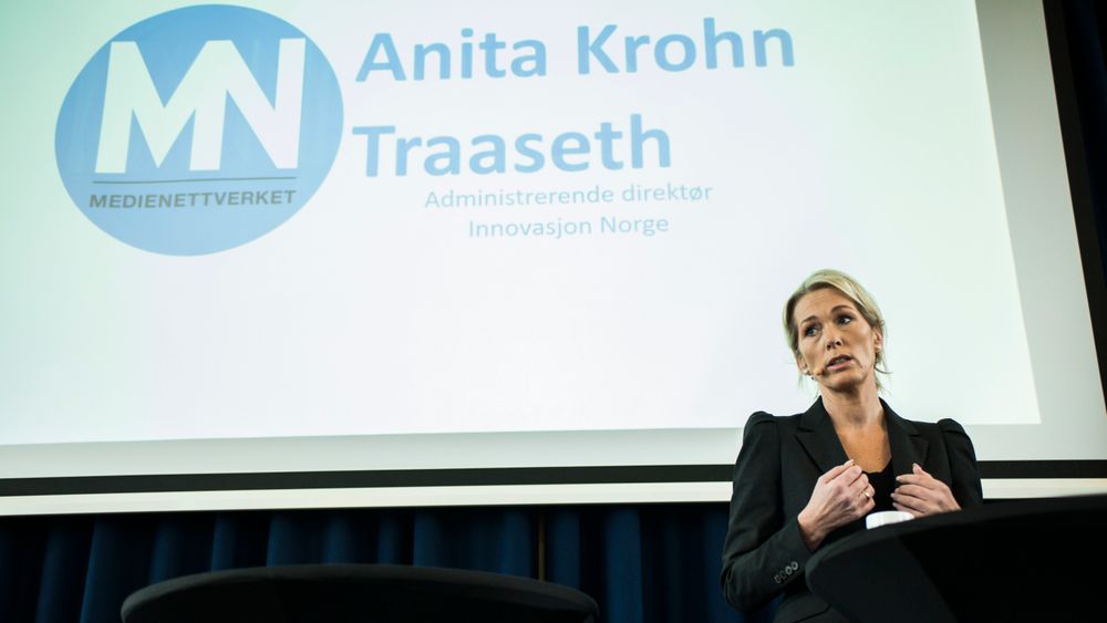 Innovasjon Norges Anita Krohn Traaseth er i hardt vær - en oppsplitting av Innovasjon Norge vil kunne gjøre både oljenæringen, de grønne satsingene og reiselivsnæringen mer tilfreds, skriver TUs Jan M. Moberg.