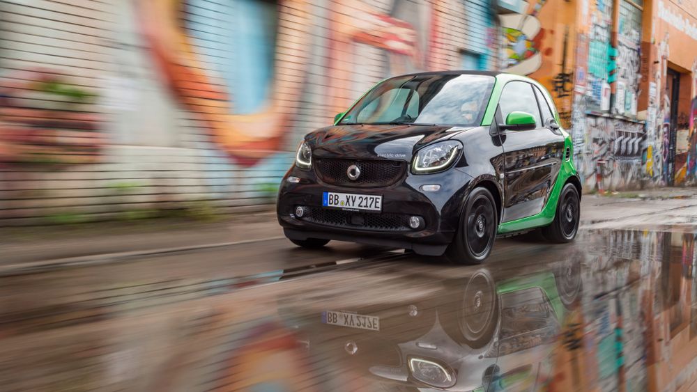 Smart blir et rent elbilmerke i Europa i 2020.