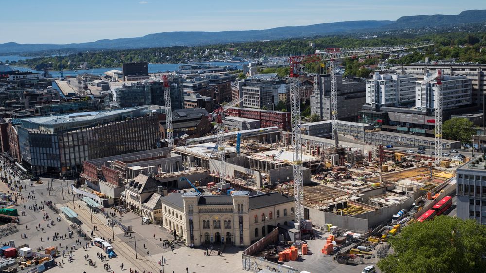 Statsbygg bygger nytt nasjonalmuseum på Vestbanen i Oslo.