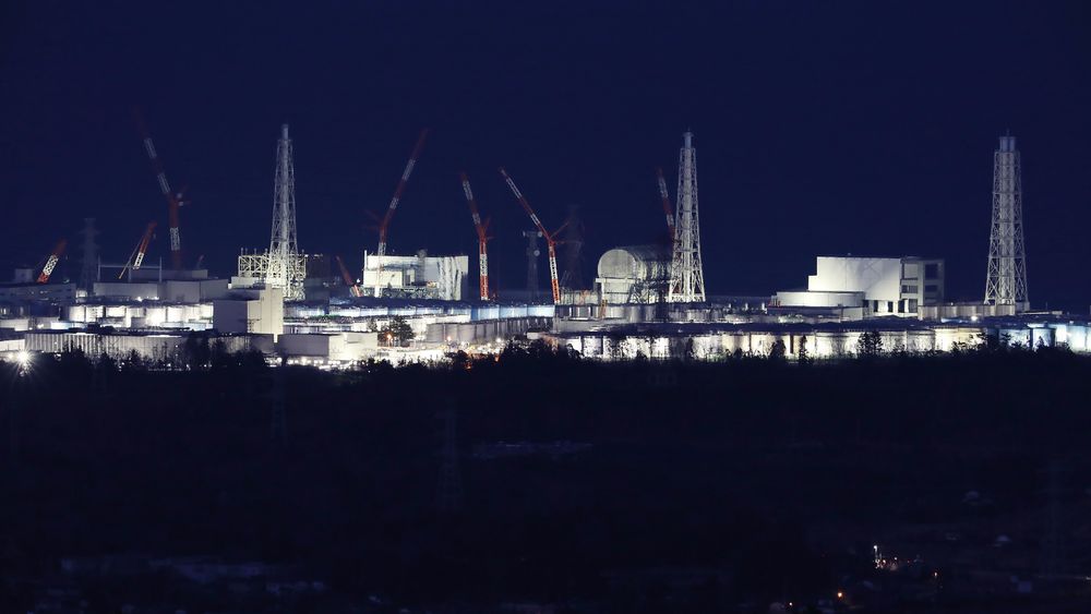 Fukushima-anlegget fotografert syv år etter jordskjelven som skapte eksplosjoner og smelting i reaktorene.