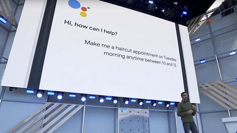 Duplex-teknologien til Google kan ringe til blant annet frisørsalonger og bestille time på vegne av brukeren, uten at det merkes at det er en datamaskin som snakker.