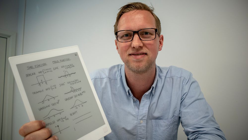 Papirløst: Kommunikasjonsdirektør i reMarkable, Henrik Faller tror det norsk selskapet  kommer til å vokse mye i årene som kommer.