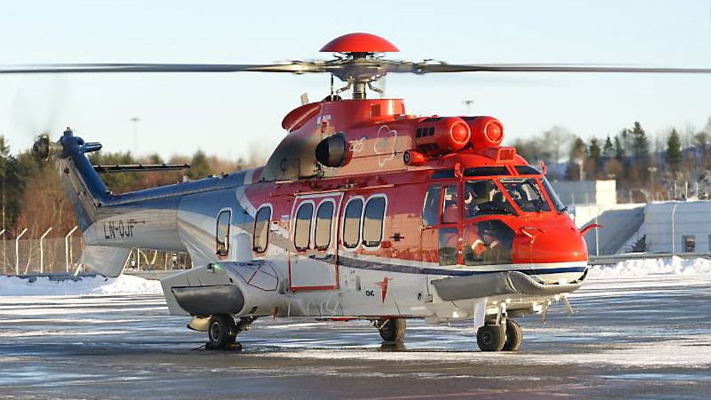 Det var dette helikopteret, et EC225 Super Puma med registreringsnummer LN-OJF, som havarerte 29. april 2016.