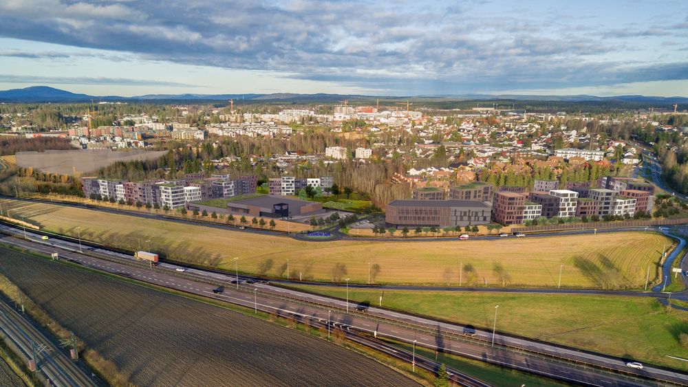 Conceptor inntar boligmarkedet, og skal bygge ut områder utenfor Oslo. Her vises Jessheim Sør.
