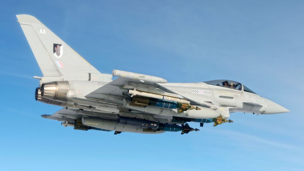 Storbritannia har bestilt siste generasjon av Saabs pyrotekniske mottiltak til kampflyet Eurofighter Typhoon.